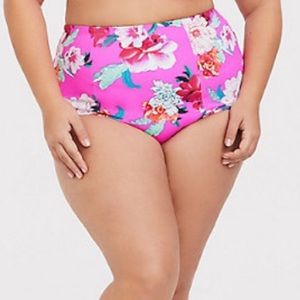 Torrid pink swim bottoms